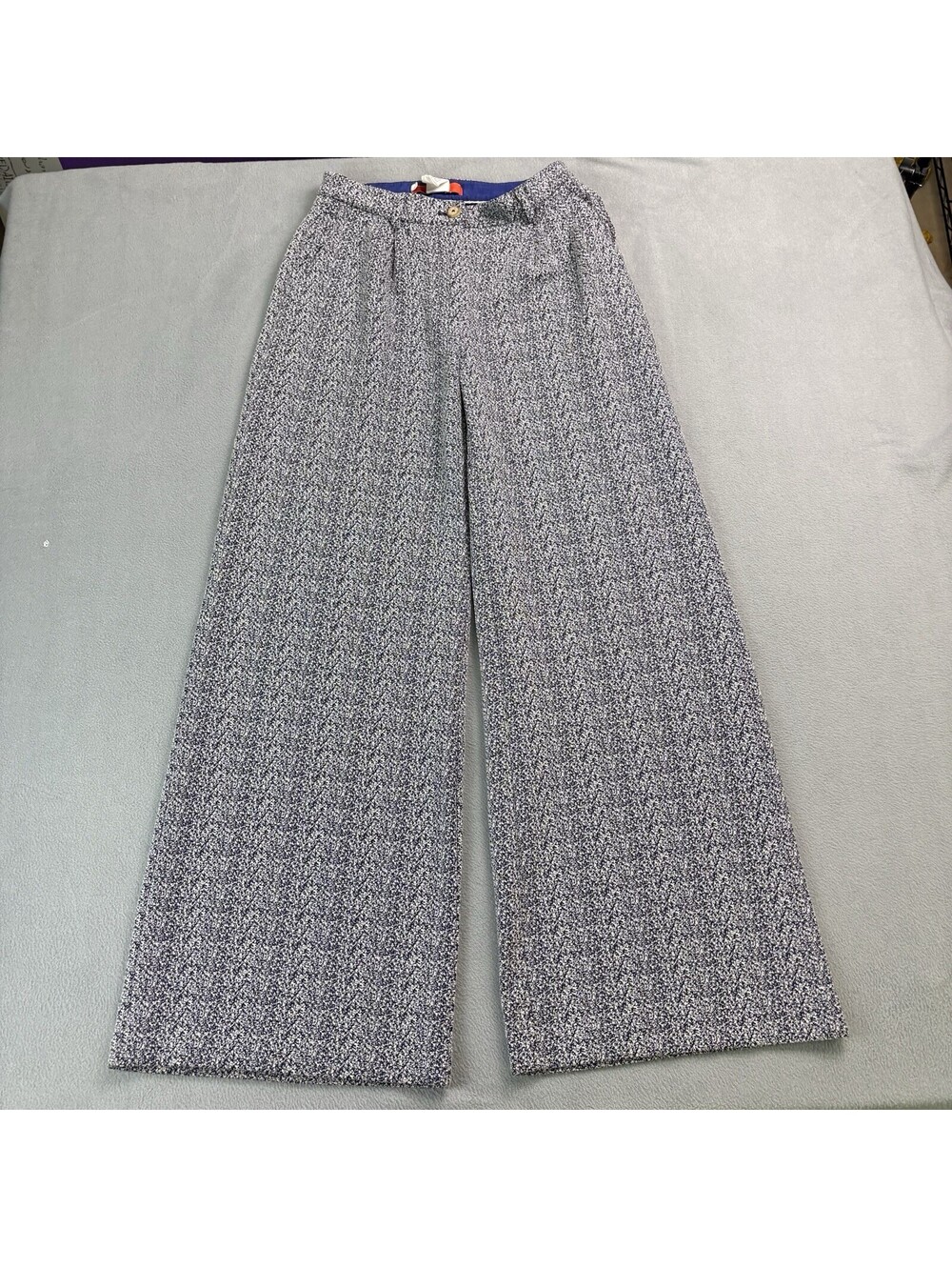 Cartonnier Anthropologie Pleated Palazzo Wide Leg Trouser Pants Women’s Size 4